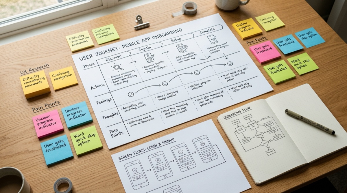 Structured 8-week program: User journey and onboarding roadmap