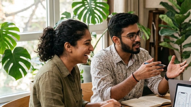 Aspiring UX designer beginning the design journey